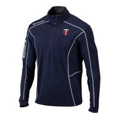 Minnesota Twins Columbia Omni-Wick Shotgun Quarter-Zip Pullover - Navy - Columbia Lifestyle