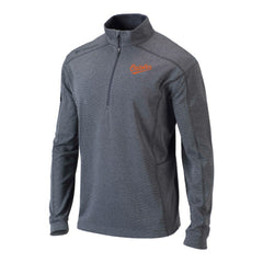 Baltimore Orioles Columbia Omni-Wick Shotgun Quarter-Zip Pullover - Black - Columbia Sale