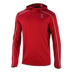 Los Angeles Angels Columbia Omni-Wick Shotgun Pullover Hoodie - Red - Columbia Lifestyle