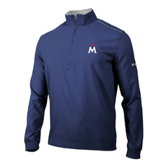 Minnesota Twins Columbia Omni-Wick Bogey's Paradise Quarter-Zip Pullover - Navy - Columbia Discount