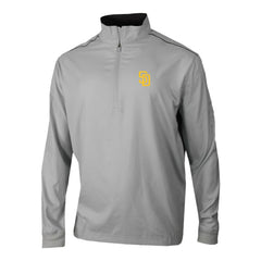 San Diego Padres Columbia Omni-Wick Bogey's Paradise Quarter-Zip Pullover - Gray - Columbia Discount