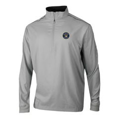 Milwaukee Brewers Columbia Omni-Wick Bogey's Paradise Quarter-Zip Pullover - Gray - Columbia Discount