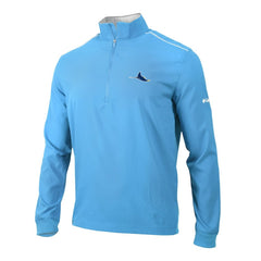 Tampa Bay Rays Columbia Omni-Wick Bogey's Paradise Quarter-Zip Pullover - Light Blue - Columbia Online