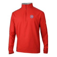 Chicago Cubs Columbia Omni-Wick Bogey's Paradise Quarter-Zip Pullover - Red - Columbia Online