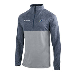 Tampa Bay Rays Columbia Omni-Wick Raglan Rockin' It Quarter-Zip Pullover - Navy - Columbia Lifestyle