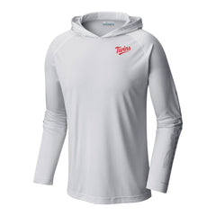 Minnesota Twins Columbia Terminal Tackle Omni-Shade Pullover Hoodie - White - Columbia Online