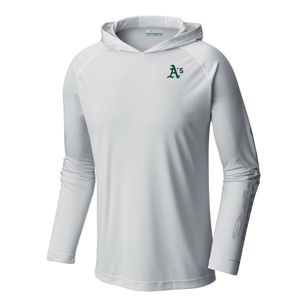 Athletics Columbia Terminal Tackle Omni-Shade Pullover Hoodie - White - Columbia Discount
