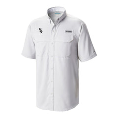 Chicago White Sox Columbia Omni-Wick Low Drag Offshore Button-Up Shirt - White - Columbia Discount