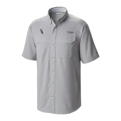 Chicago White Sox Columbia Omni-Wick Low Drag Offshore Button-Up Shirt - Gray - Columbia Lifestyle