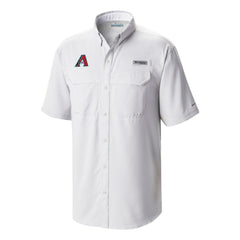 Arizona Diamondbacks Columbia Omni-Wick Low Drag Offshore Button-Up Shirt - White - Columbia Lifestyle