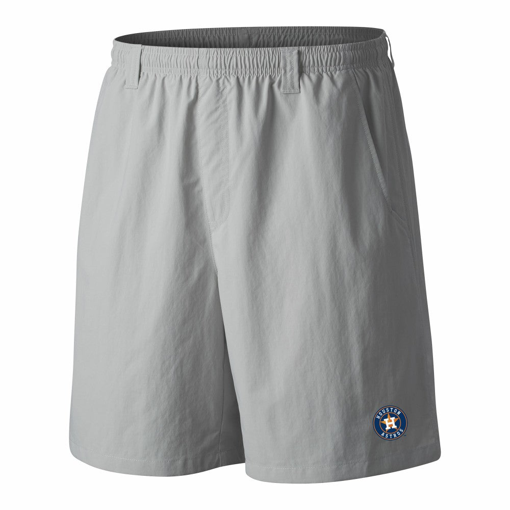 Houston Astros Columbia PFG Backcast III Water Shorts - Gray - Columbia Discount