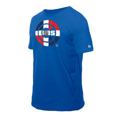 Chicago Cubs New Era Dominican Republic Flag Logo T-Shirt - Royal - New Era Lifestyle
