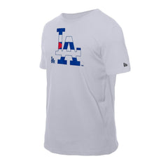 Los Angeles Dodgers New Era Cuban Flag Logo T-Shirt - White - New Era Lifestyle
