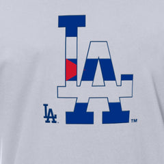 Los Angeles Dodgers New Era Cuban Flag Logo T-Shirt - White - New Era Lifestyle
