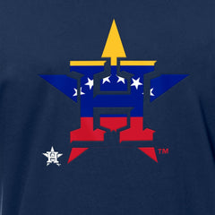 Houston Astros New Era Venezuelan Flag Logo T-Shirt - Navy - New Era Sale