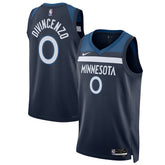 Donte DiVincenzo Minnesota Timberwolves Unisex Swingman Player Jersey Icon Edition Navy | Nike