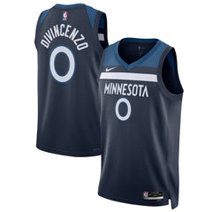 Donte DiVincenzo Minnesota Timberwolves Unisex Swingman Player Jersey Icon Edition Navy | Nike