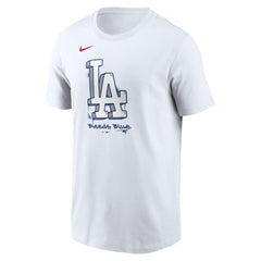 Los Angeles Dodgers Nike Local Hometown T-Shirt - White - Nike on Sale