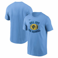 Milwaukee Brewers Nike Local Hometown T-Shirt - Light Blue - Nike on Sale