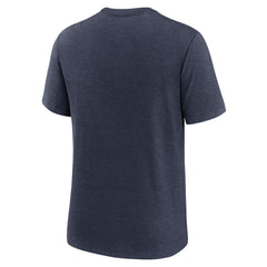 Chicago Cubs Nike Local Hometown Tri-Blend T-Shirt - Heather Navy - Nike Online