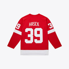 Dominik Hasek Detroit Red Wings Mitchell & Ness 2007-08 Power Play Jersey - Red - NHL 203116623