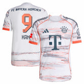 Harry Kane Bayern Munich 2025/26 Away Player Jersey White - Adidas