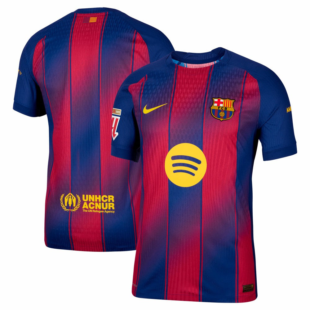 Barcelona 2025/26 Home Jersey with Patch Navy - Nike
