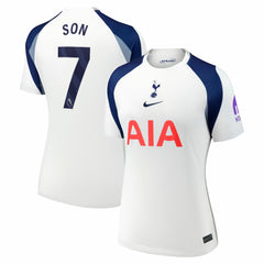 Son Heung-Min Tottenham Hotspur Women's 2025/26 Home Replica Jersey White - Nike cheap