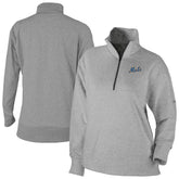 New York Mets Columbia Women's Birchwood Hills Quarter-Zip Pullover - Gray - Columbia Sale