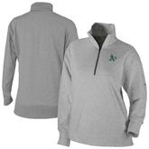 Athletics Columbia Women's Birchwood Hills Quarter-Zip Pullover - Gray - Columbia Discount