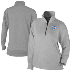 Chicago Cubs Columbia Women's Birchwood Hills Quarter-Zip Pullover - Gray - Columbia Online