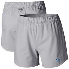 Kansas City Royals Columbia Women's Tamiami Pull-On Shorts - Gray - Columbia Discount