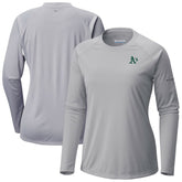 Athletics Columbia Tidal Tee II Long Sleeve T-Shirt - Gray - Columbia Discount