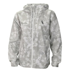 Chicago White Sox Columbia Women's Flash Challenger Full-Zip Hoodie Windbreaker Jacket - Gray/White - Columbia Lifestyle