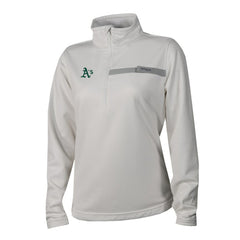 Athletics Columbia Women's Skiff Guide Fleece Half-Zip Pullover Jacket - White - Columbia Online