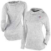 Toronto Blue Jays Columbia Women's Omni-Wick Sunday Ball Raglan Pullover Hoodie - White - Columbia Online