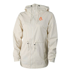 Baltimore Orioles Columbia Women's Lily Park Full-Zip Rain Jacket - Cream - Columbia Discount