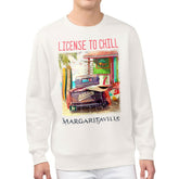 Athletics Margaritaville License to Chill Fleece Sweatshirt - Cream - MLB Sale