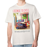 Tampa Bay Rays Margaritaville License to Chill T-Shirt - Cream - MLB on Sale
