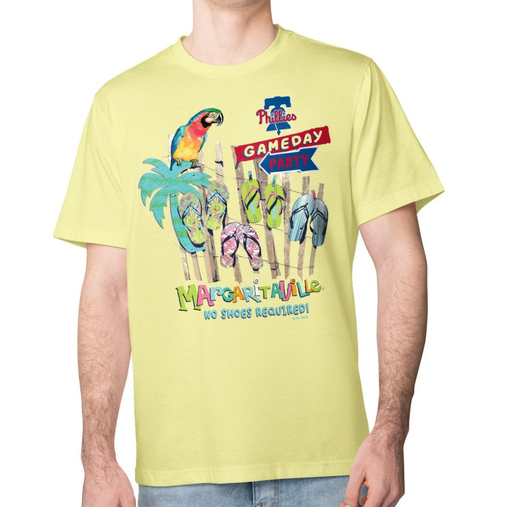 Philadelphia Phillies Margaritaville Gameday Party T-Shirt - Yellow - MLB Sale