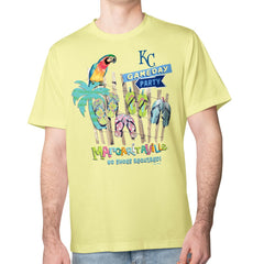Kansas City Royals Margaritaville Gameday Party T-Shirt - Yellow - MLB on Sale
