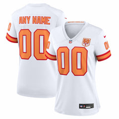 Nike 76 Tampa Bay Buccaneers Women's 50th Season Alternate Custom Game Jersey White