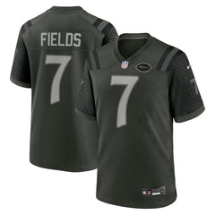Nike Justin Fields New York Jets 2025 Rivalries Collection Game Jersey Gotham Green