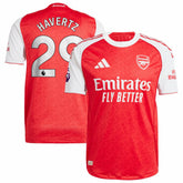 Kai Havertz Arsenal 2025/26 Home Player Jersey Red - Adidas