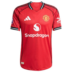 Kobbie Mainoo Manchester United Home 2025/26 Player Jersey Red - Adidas cheap