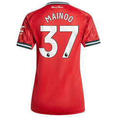 Kobbie Mainoo Manchester United Women's Home 2025/26 Replica Player Jersey Red - Adidas sale
