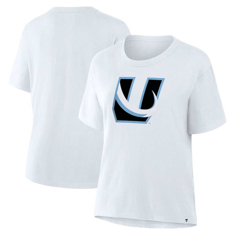 Utah Mammoth Fanatics Women's Alternate Logo Legacy T-Shirt - White - NHL 203124281
