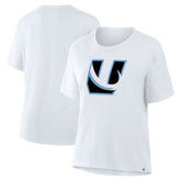 Utah Mammoth Fanatics Women's Alternate Logo Legacy T-Shirt - White - NHL 203124281
