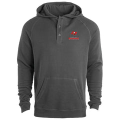 Tampa Bay Buccaneers Dunbrooke Montana Raglan Thermal Hoodie Gray