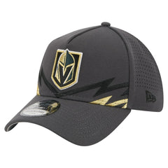 Vegas Golden Knights New Era Zig Zag 39THIRTY A-Frame Perforated Flex Hat - Gray - NHL 203126879
